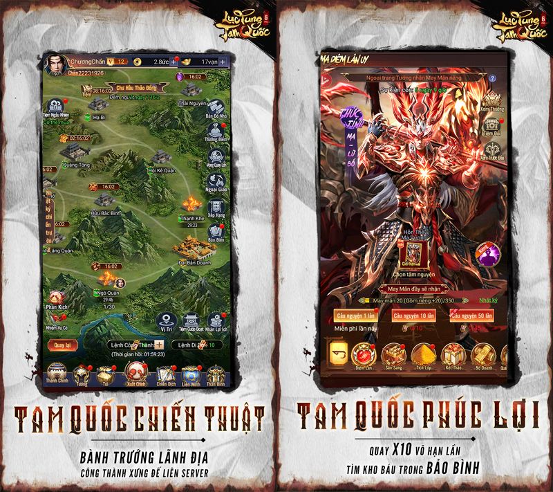 Tuyệt phẩm game thẻ tướng nhàn rỗi Lục Tung Tam Quốc - Vplay sắp được phát hành tại Việt Nam gamehubvn tuyet pham game the tuong nhan roi luc tung tam quoc sap phat hanh tai vn 4