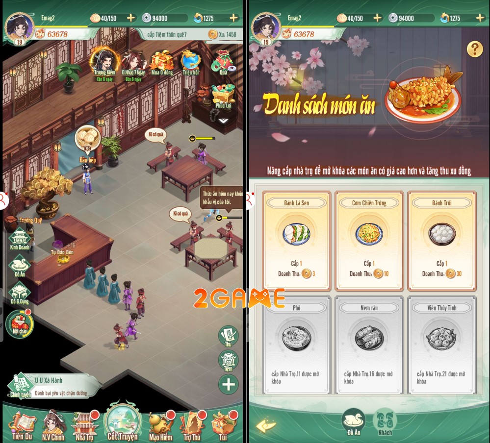 gap-lai-tieu-dao-tien-kiem-4 Lối chơi kinh doanh Nhà Trọ trong game Gặp Lại Tiêu Dao: Tiên Kiếm