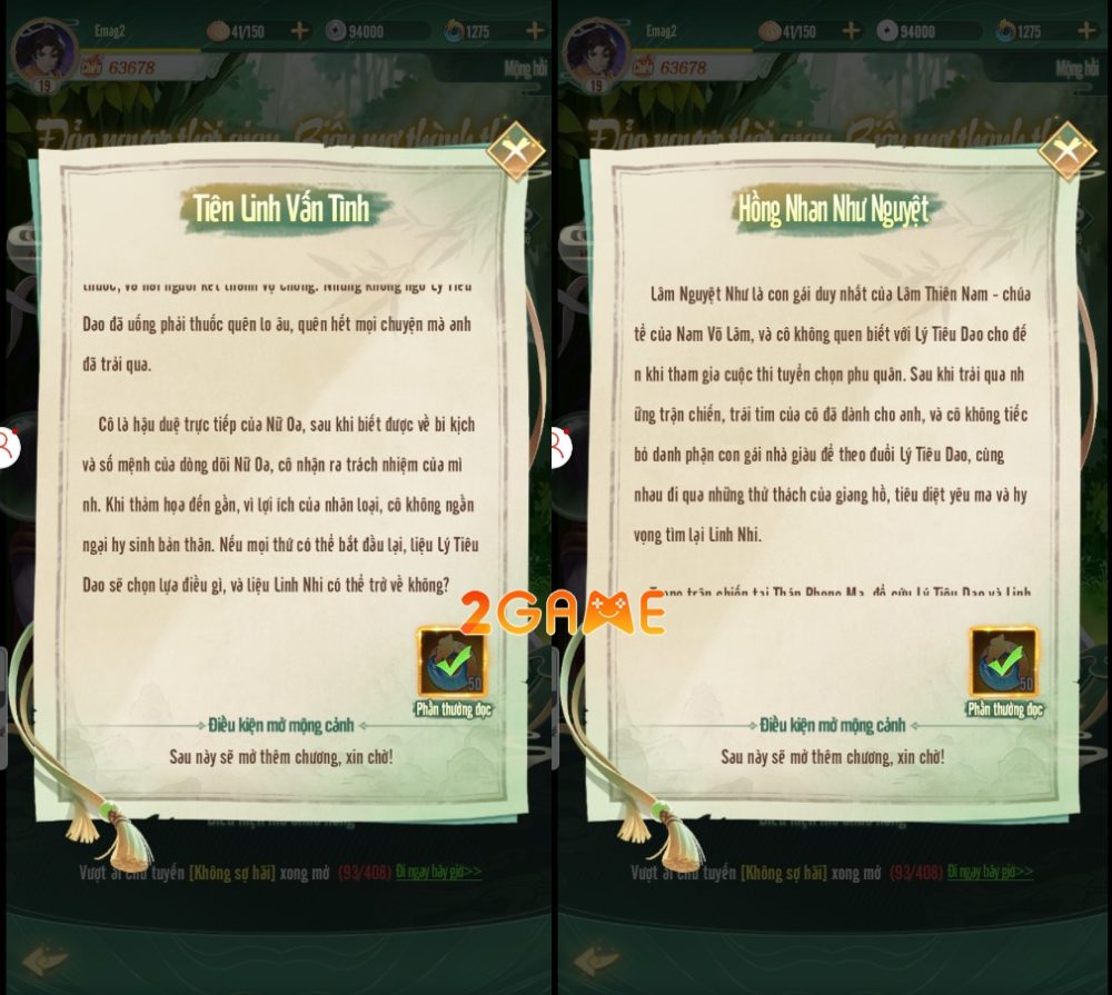 gap-lai-tieu-dao-tien-kiem-6 Liệu bạn có thể thay đổi kết cục của Triệu Linh Nhi và Lâm Như Nguyệt trong game Gặp Lại Tiêu Dao: Tiên Kiếm