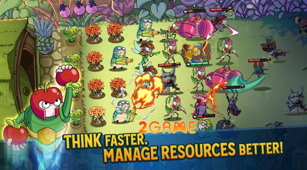 Garden Guardians TD – Bảo vệ vương quốc côn trùng theo phong cách PvZ garden guardians td 3