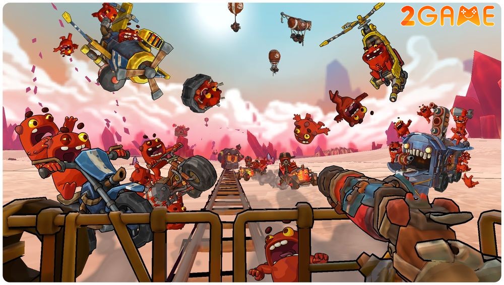 GAZZLERS – Game bắn súng vui nhộn đậm chất arcade cổ điển gazzlers 1