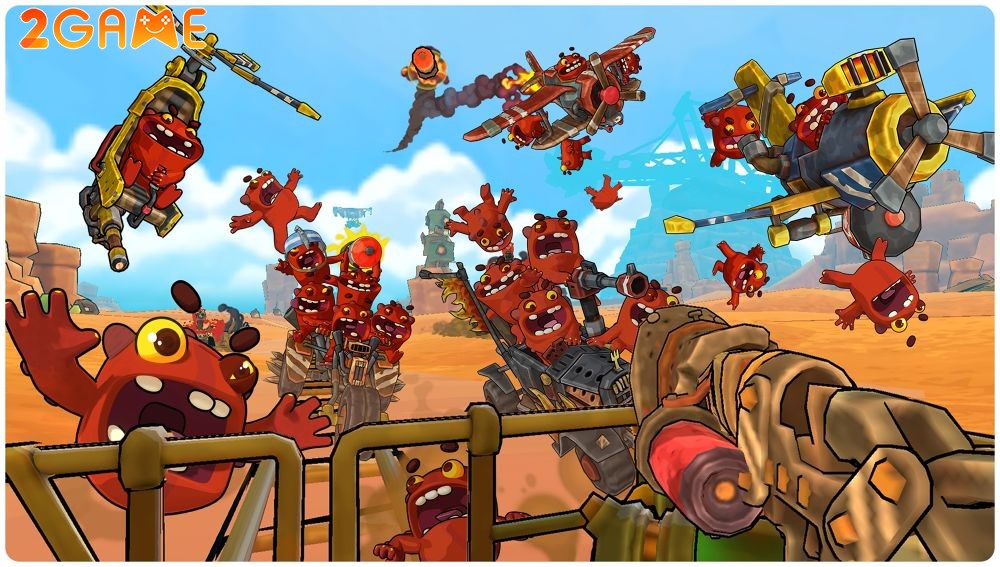 GAZZLERS – Game bắn súng vui nhộn đậm chất arcade cổ điển gazzlers 2