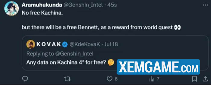 Đến Natlan, nhiều khả năng game thủ Genshin Impact sẽ được tặng Bennett miễn phí genshin impact 3