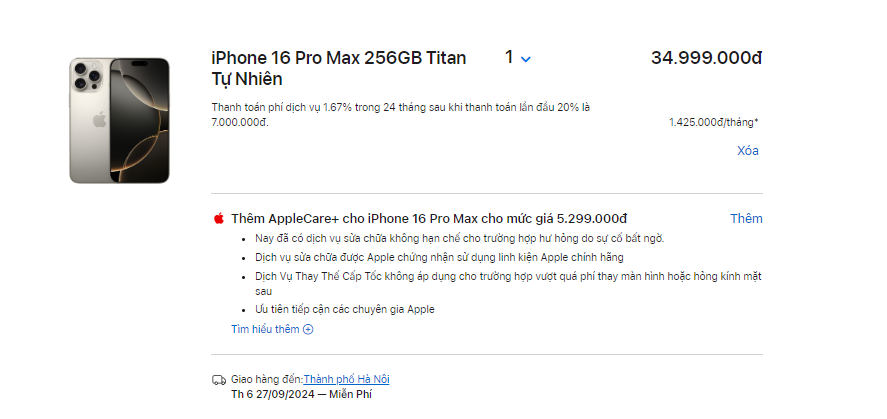 iPhone 16 Pro Max màu mới