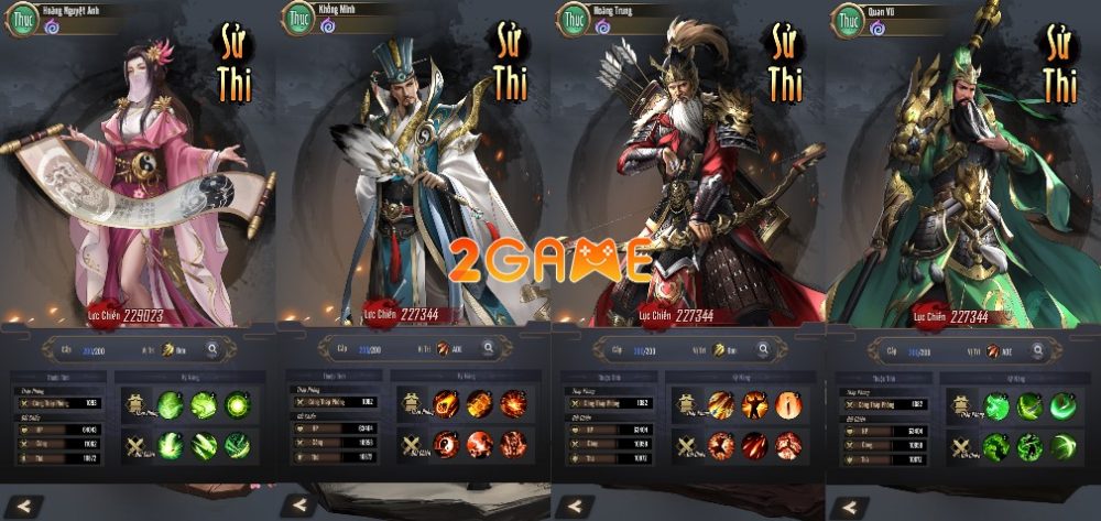 Những vị tướng thích hợp trong lối chơi tháp phòng của game Thủ Thành Tam Quốc