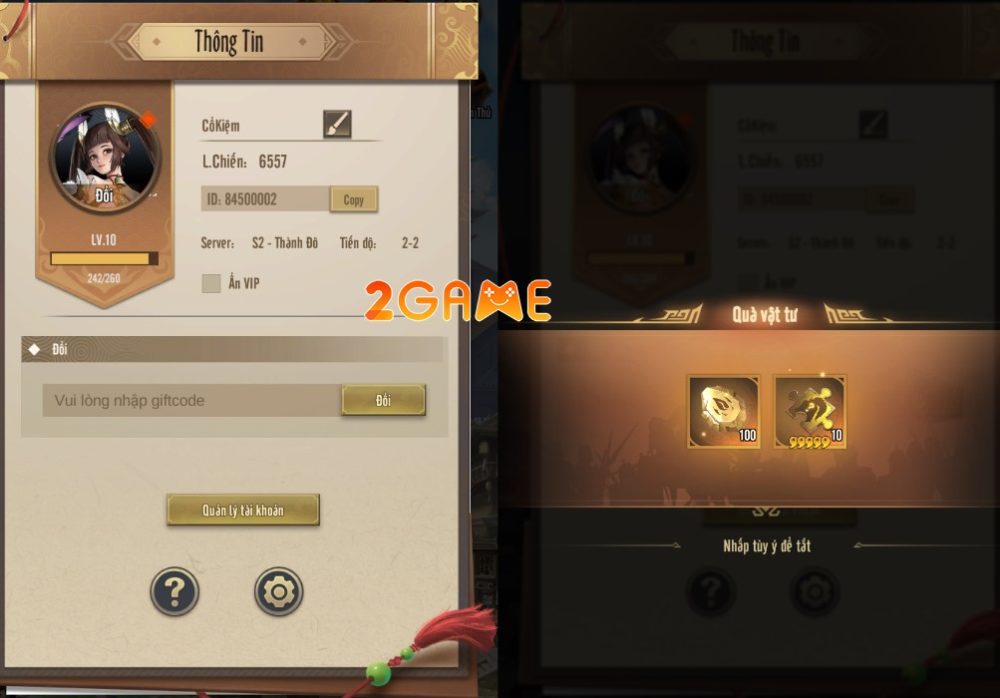 Nhận quà cực dễ với các giftcode Thủ Thành Tam Quốc