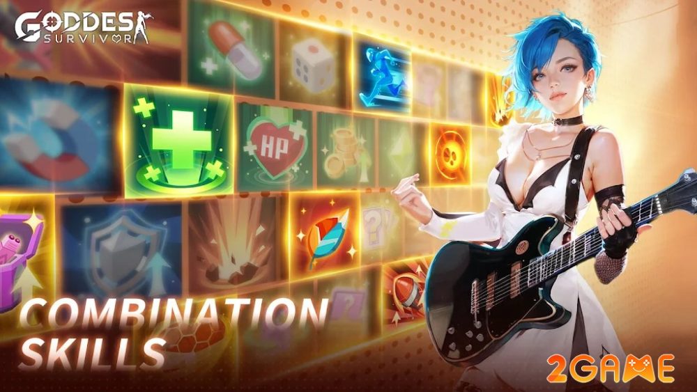 goddess-survivor-2 Goddess Survivor Kết hợp các kỹ năng để tạo giúp nhân vật sinh tồn lâu hơn