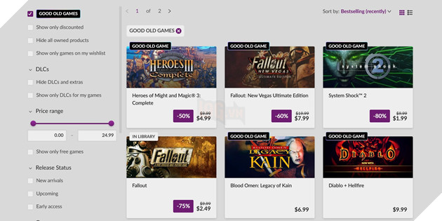 GOG Cong Bo Chuong Trinh Bao Toan Cac Du An Game Kinh Dien 3 GOG Công Bố Chương Trình Bảo Toàn Các Dự Án Game Kinh Điển 3