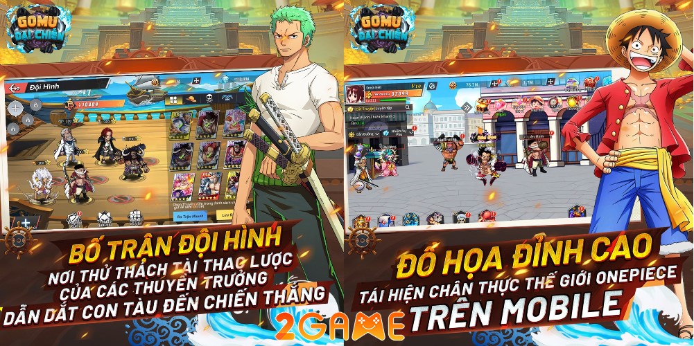 gomu-dai-chien-1 GOMU Đại Chiến – Game thẻ tướng One Piece đang gây bão cộng đồng game thủ Việt Nam gomu dai chien 1