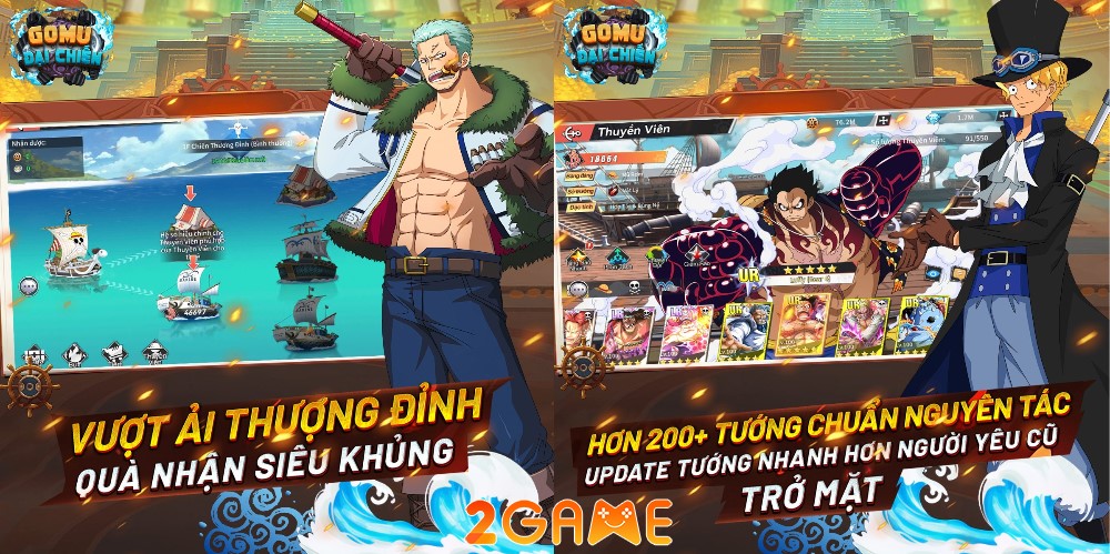 gomu-dai-chien-2 GOMU Đại Chiến – Game thẻ tướng One Piece đang gây bão cộng đồng game thủ Việt Nam gomu dai chien 2