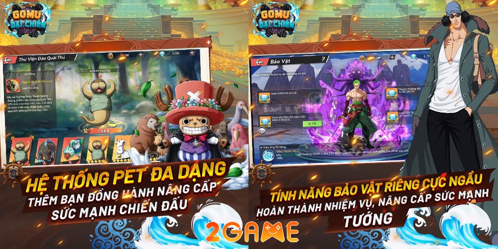 gomu-dai-chien-3 GOMU Đại Chiến – Game thẻ tướng One Piece đang gây bão cộng đồng game thủ Việt Nam gomu dai chien 3