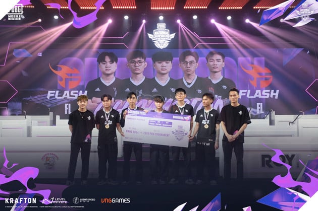 PUBG MOBILE: Team Flash Chinh Thuc Len Ngoi Vo Dich Giai Dau PUBG MOBILE NATIONAL CHAMPION 2024 PUBG MOBILE: Team Flash Chính Thức Lên Ngôi Vô Địch Giải Đấu PUBG MOBILE NATIONAL CHAMPION 2024