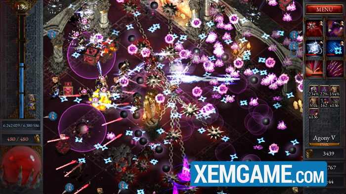 Halls of Torment mang đến lối chơi kết hợp đầy thú vị giữa Vampire Survivors và Diablo halls of torment gioi thieu game 4