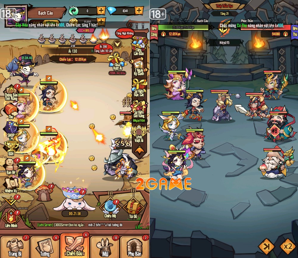 Hầu Ca Đi Đâu Đấy – Game Idle giải trí siêu gây “nghiện” mà bạn nên trải nghiệm hau ca di dau day 2