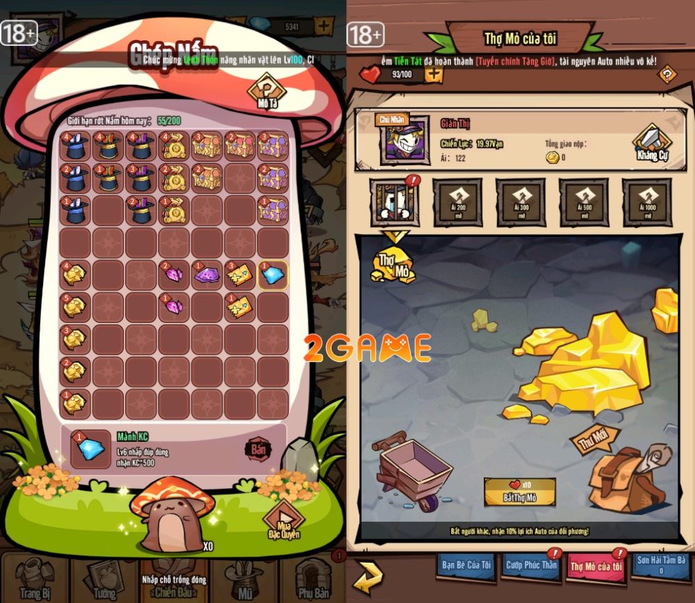 Hầu Ca Đi Đâu Đấy – Game Idle giải trí siêu gây “nghiện” mà bạn nên trải nghiệm hau ca di dau day 5