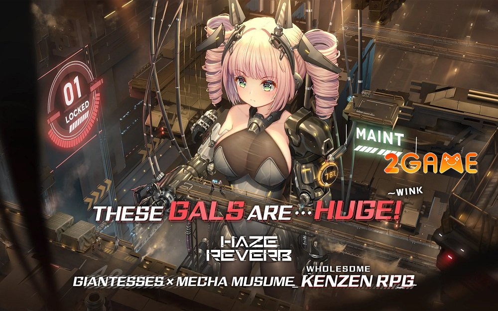 Haze Reverb – Game nhập vai anime chiến thuật với những cô nàng khổng lồ đã mở đăng ký trước hazereverb dangkytruoc 1