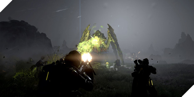 Helldivers 2 Giai Quyet Tam Nhin Kem Trong Game Bang Cach... Ra Mat Con Quai Moi Rat Kho Nhin Helldivers 2