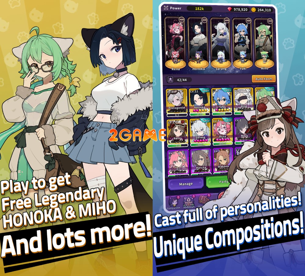 hellic-idle-rpg-2 game nhập vai nhàn rỗi kết hợp mở rương Hellic: Idle RPG