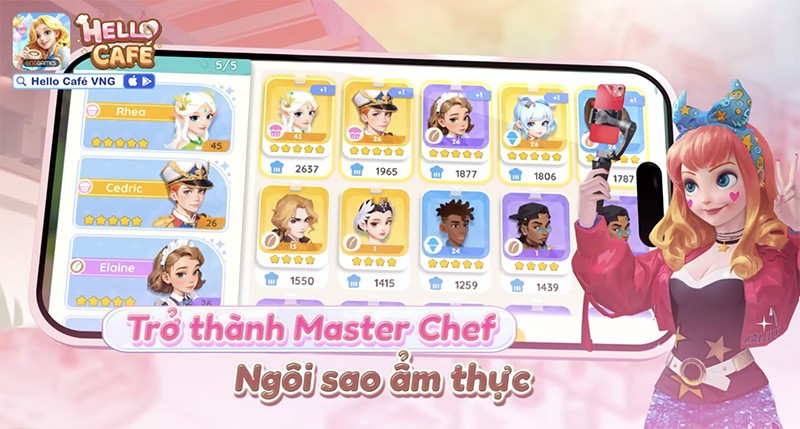 “Đỉnh lưu” Đông Nam Á Helo Café đến Việt Nam, bạn chơi game này chưa?