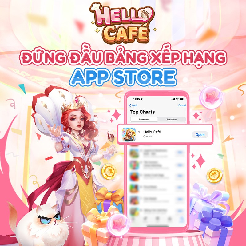 Vì sao Hello Café đạt thành tích 7 ngày liên tiếp top 1 BXH App Store? Vì sao Hello Café đạt thành tích 7 ngày liên tiếp top 1 BXH App Store?