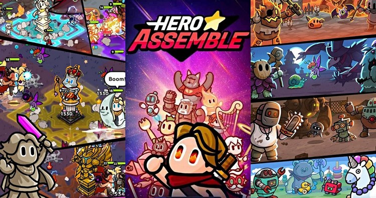 Hero Assemble: Game Idle RPG đã chính thức ra mắt trên cả Android và IOS hero assemble