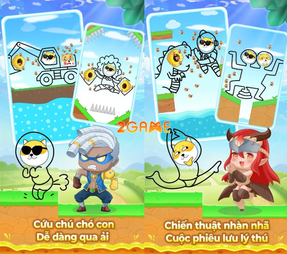 hero-clash-3 Hero Clash – Game nhập vai nhàn rỗi với chủ đề Fantasy độc đáo hero clash 3