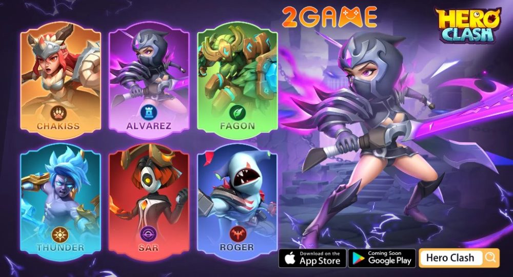 hero-clash-4-1 Tạo hình độc đáo của các nhân vật fantasy trong game Hero Clash