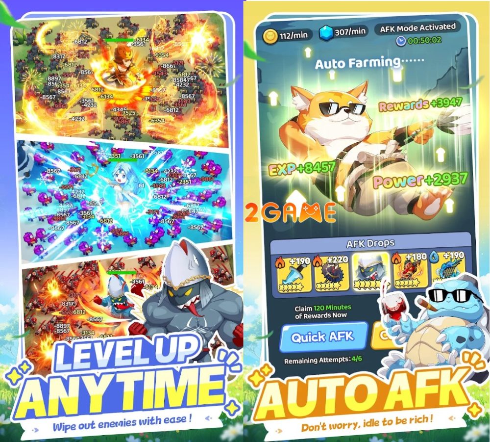 hero-go-3 Hero GO – Game Idle RPG đơn giản nhưng cũng không kém phần hài hước hero go 3