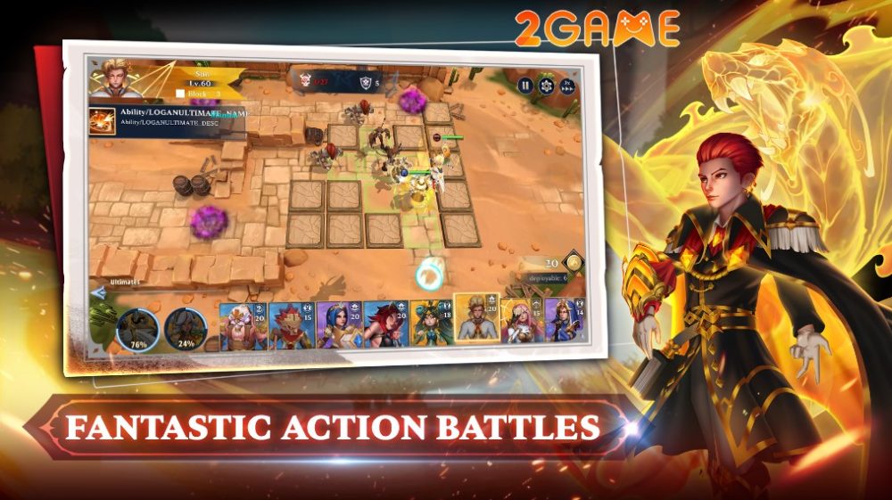 heroes-defense-4 Lối chơi đơn giản nhưng lại vô cùng độc đáo trong game Heroes Defense