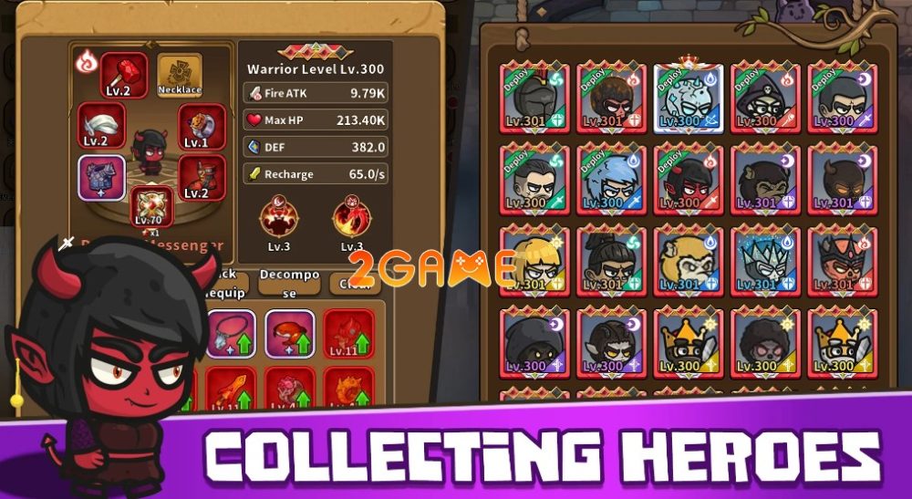 heroes-go-survivor-2 Thành lập tiểu đội sinh tồn trong game Heroes Go: Survivor heroes go survivor 2