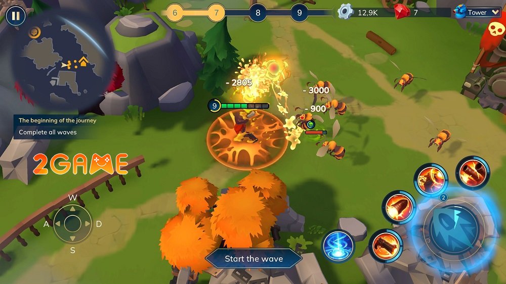 Heroes of Tower Defense Battle – Sự pha trộn thú vị giữa chiến thuật và hành động heroesoftowerdefensebattle 4