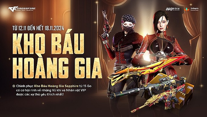 Đột Kích tháng 11 tràn ngập người đẹp với Kho Báu Hoàng Gia Sapphire và nhân vật VVIP Ciripunk Đột Kích tháng 11 tràn ngập người đẹp với Kho Báu Hoàng Gia Sapphire và nhân vật VVIP Ciripunk