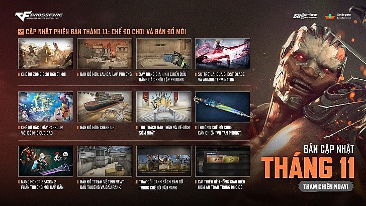 Đột Kích tung Big Update tháng 11 với nâng cấp Nano, Pakour và QCMM mừng Ngày Nhà Giáo Việt Nam Đột Kích tung Big Update tháng 11 với nâng cấp Nano, Pakour và QCMM mừng Ngày Nhà Giáo Việt Nam