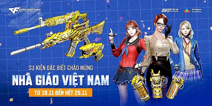 Đột Kích tung Big Update tháng 11 với nâng cấp Nano, Pakour và QCMM mừng Ngày Nhà Giáo Việt Nam Đột Kích tung Big Update tháng 11 với nâng cấp Nano, Pakour và QCMM mừng Ngày Nhà Giáo Việt Nam