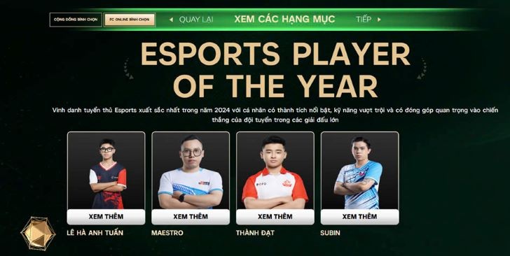 FC Online Year-End Gala 2024: Ai sẽ trở thành Creator of the Year năm nay? FC Online Year-End Gala 2024: Ai sẽ trở thành Creator of the Year năm nay?