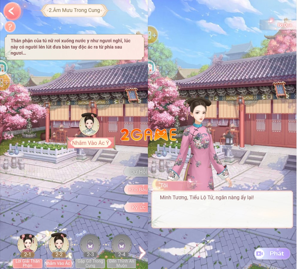 hoang-hau-gia-lam-4 Hoàng Hậu Giá Lâm là một tựa game cung đấu thời trang ngôn tình