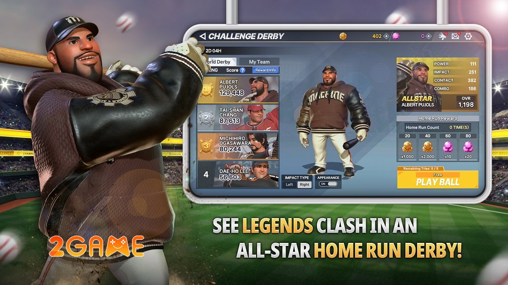 Homerun Clash 2: Legends Derby – Game bóng chày siêu hấp dẫn của HAEGIN homerunclash2legendsderby 3
