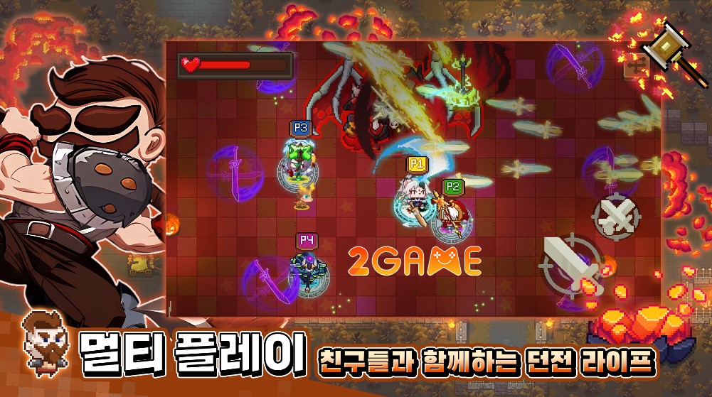 Hunter in Dungeon – Siêu phẩm game nhập vai mới nhất của hãng game Super Planet hunter in dungeon 4