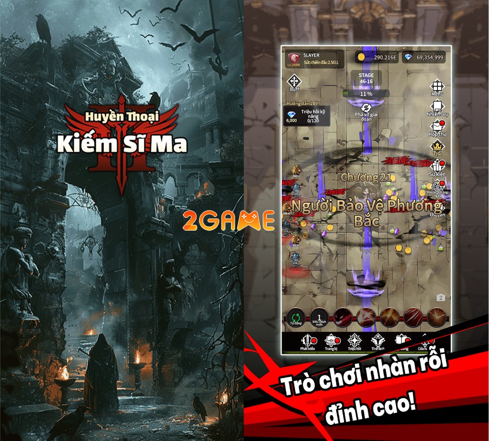 Huyền Thoại Kiếm Sĩ Ma 2 – Game nhàn rỗi có hỗ trợ ngôn ngữ tiếng Việt huyen thoai kiem si ma 2 1