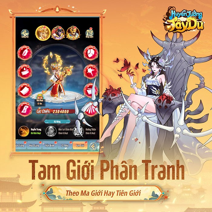 Huyễn Tưởng Tây Du – Game nhập vai đấu tướng siêu hấp dẫn chính thức ra mắt 24/10 huyentuongtaydu ramat2410 3