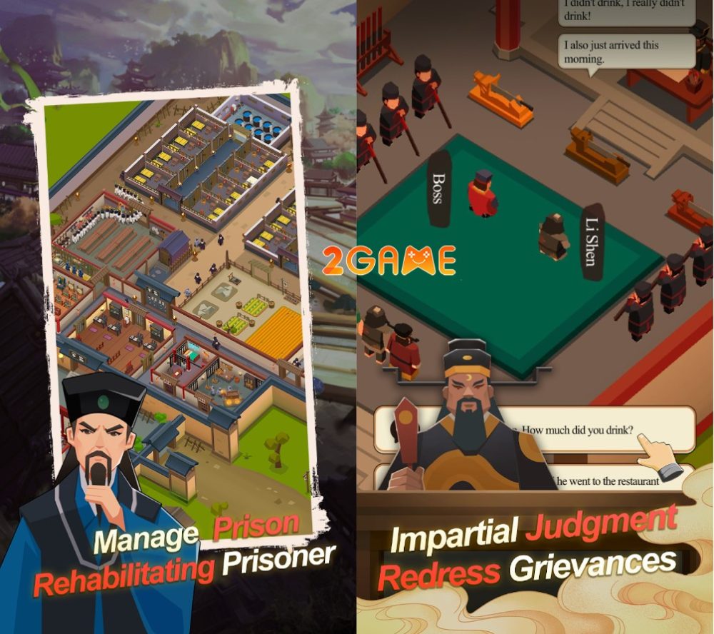 Hóa thân thành Bao Thanh Thiên trong game Idle Bao’s Prison idle baos prison 1