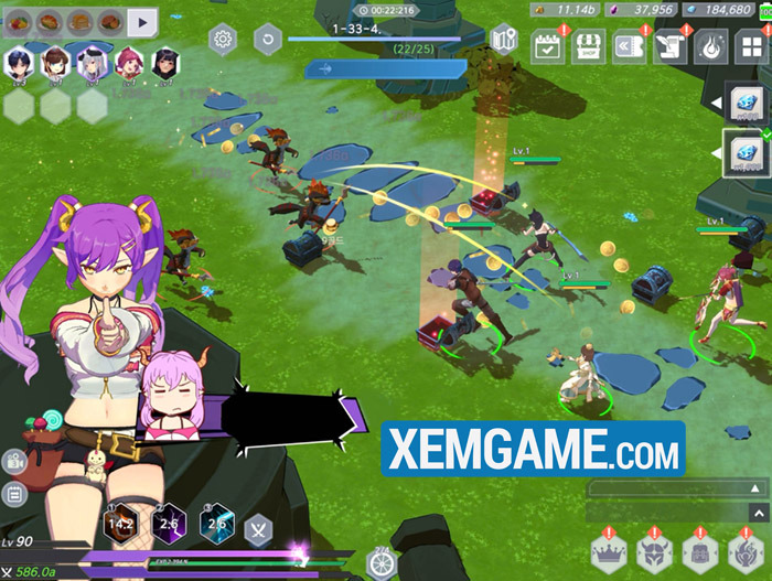 Idle Dragon Princess – game nhập vai idle hiếm hoi có đồ họa cực đẹp mắt idle dragon princess 1 2