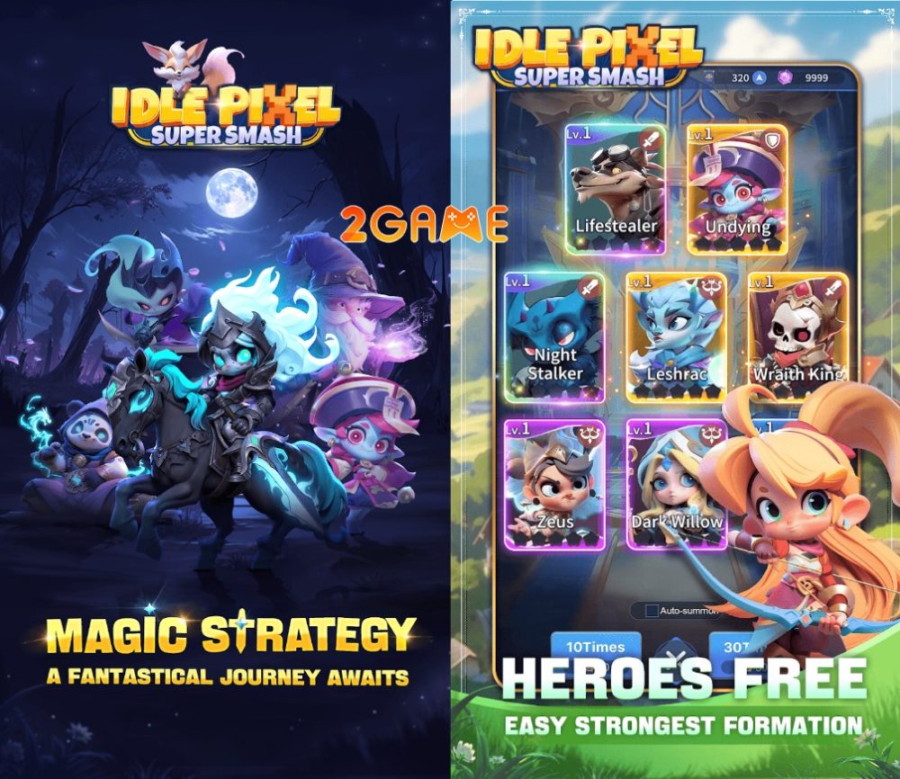 idle-pixel-super-smash-2-1 Idle Pixel Super Smash – Triệu hồi các anh hùng siêu dễ thương để đánh bại Hắc Ám idle pixel super smash 2 1