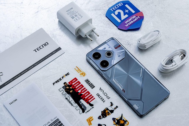 Hé lộ ngoại hình cực chiến của TECNO POVA 6 kết hợp cùng Game Free Fire- Ảnh 4. Hé lộ ngoại hình cực chiến của TECNO POVA 6 kết hợp cùng Game Free Fire- Ảnh 4.