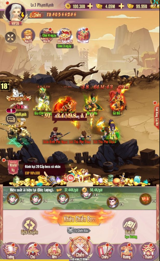 Game hot Chân Vương 3Q Mobile chính thức ra mắt 26/12- Ảnh 2. Game hot Chân Vương 3Q Mobile chính thức ra mắt 26/12- Ảnh 2.