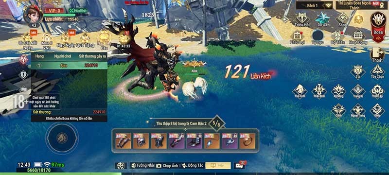 Trải nghiệm Forsaken World 2: Thần Ma Đại Chiến trong ngày đầu ra mắt