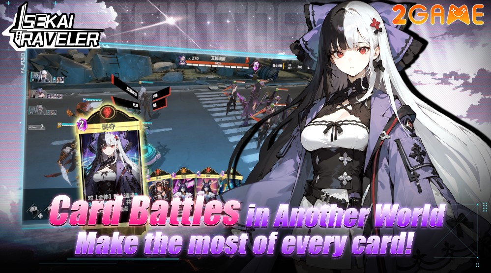 Khám phá lối chơi chiến thuật trong game nhập vai thẻ tướng Isekai Traveler