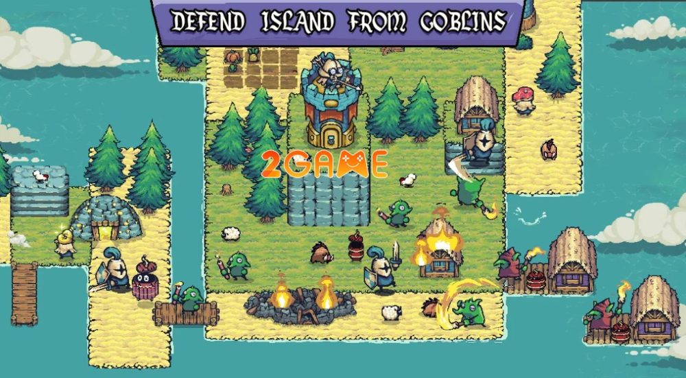 Island Defense – Xây dựng vương quốc của riêng mình trên một hòn đảo nhỏ island defense 2