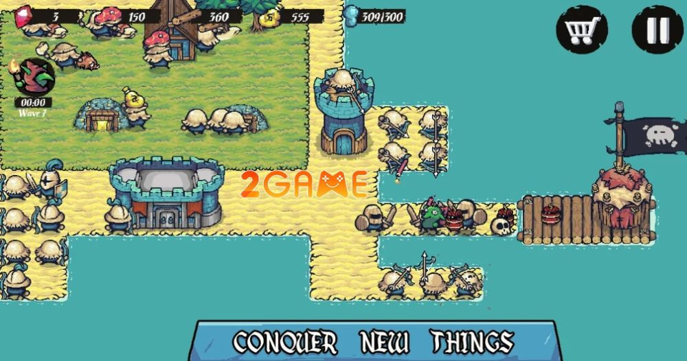 Island Defense – Xây dựng vương quốc của riêng mình trên một hòn đảo nhỏ island defense 5