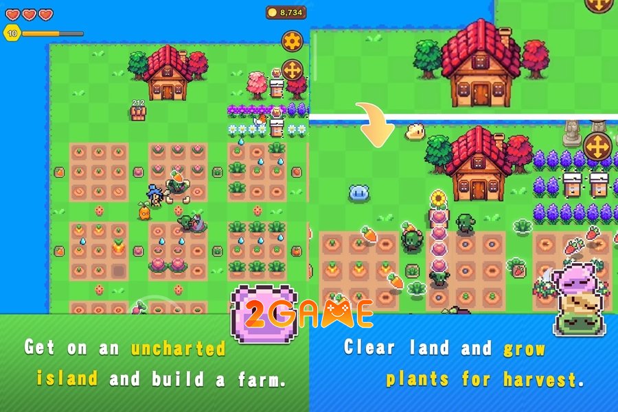 island-times-easy-life-3 Island Times: Easy Life – Game nông trại có gameplay phong phú và đồ họa pixel độc đáo island times easy life 3